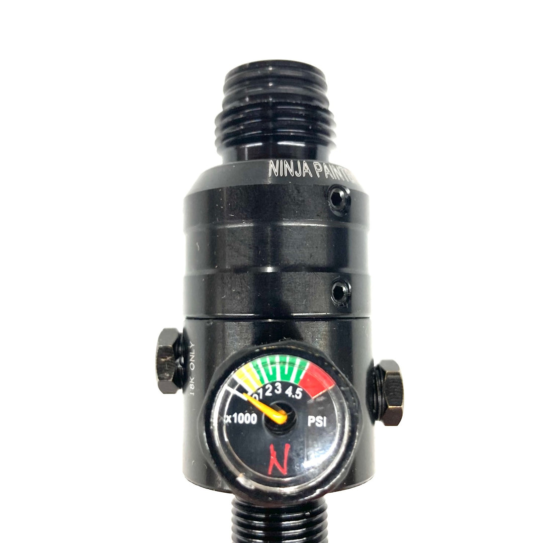 Ninja PRO V3 Blackout Regulator for 4500psi HPA Tanks