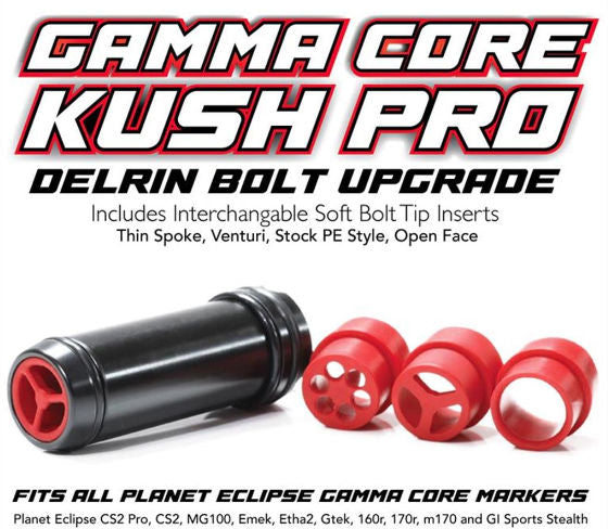 TECHT Paintball Products Gamma Core Kush Pro Delrin Bolt