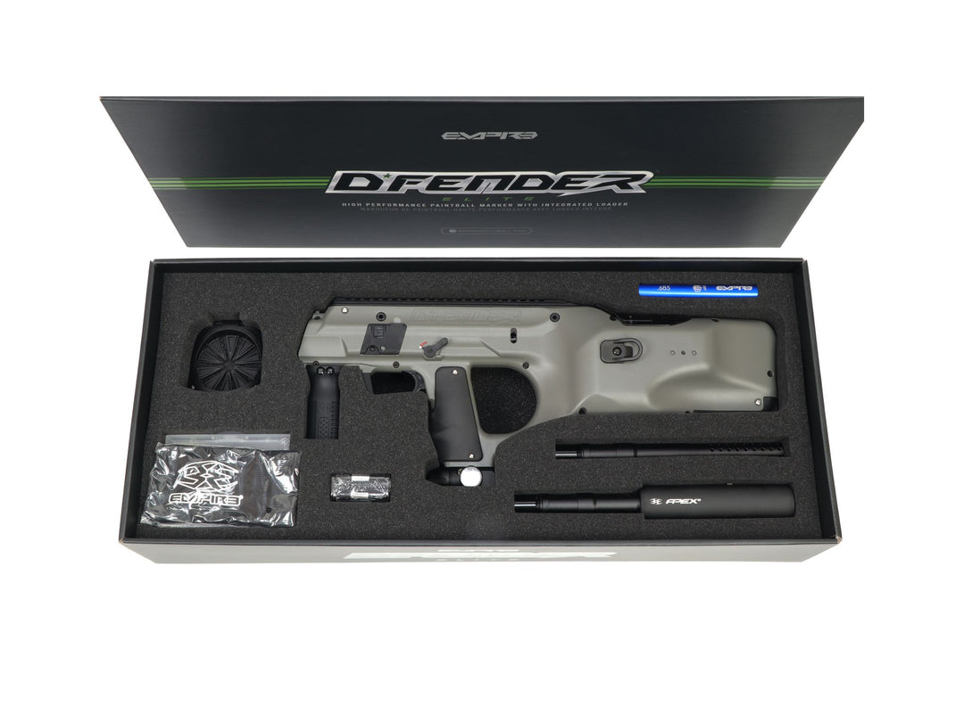 Empire DFender Elite Paintball Marker with Loader