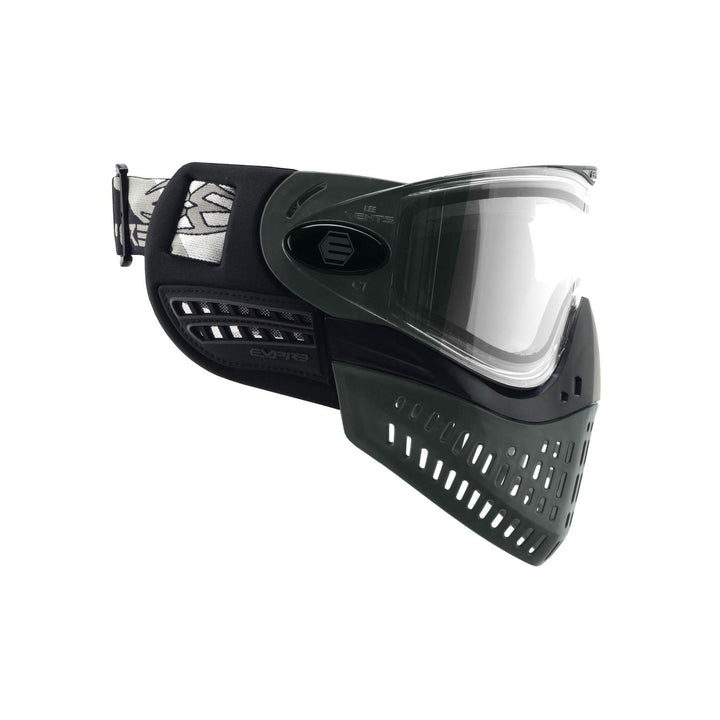 Empire e-Vent Paintball Goggle System with Clear Thermal Lens