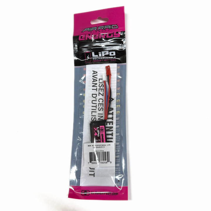 Air Raid Airsoft LiPo Battery 7.4V