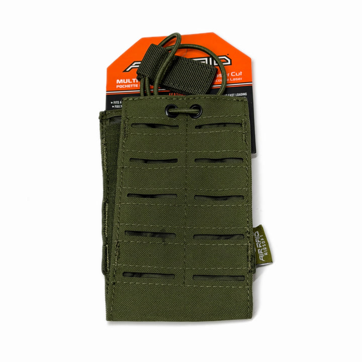 Air Raid Laser Cut Single Rifle Magazine MOLLE Pouch