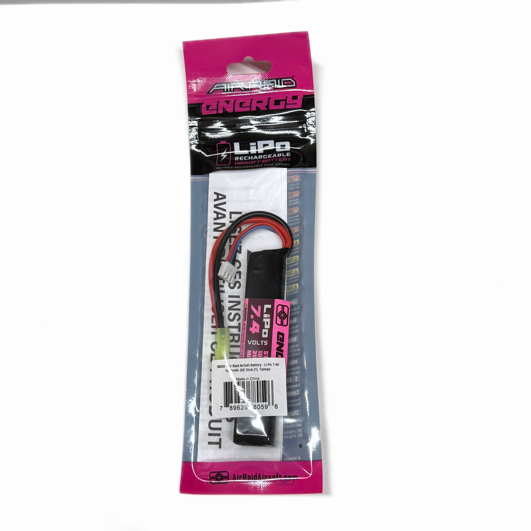 Air Raid Airsoft LiPo Battery 7.4V