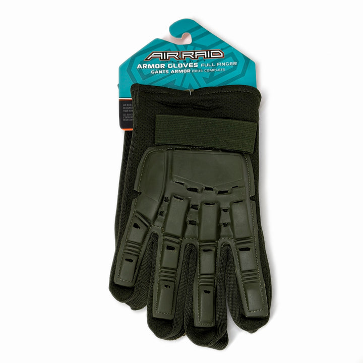 Air Raid Full Finger Armor Gloves