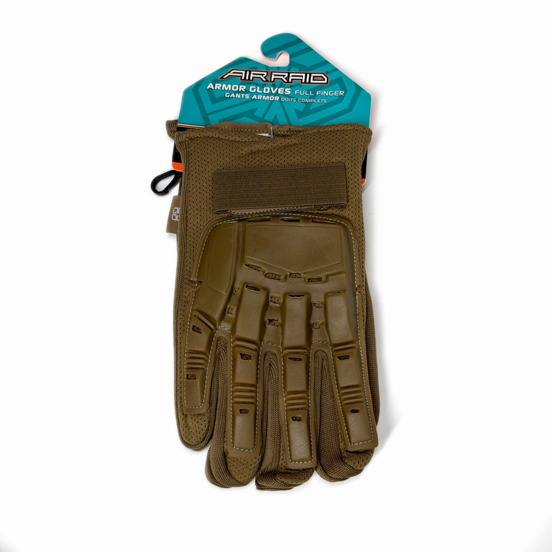 Air Raid Full Finger Armor Gloves