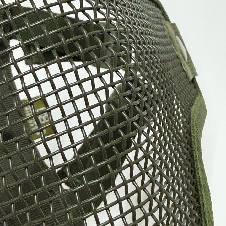 Air Raid Steel Mesh Half Face Mask