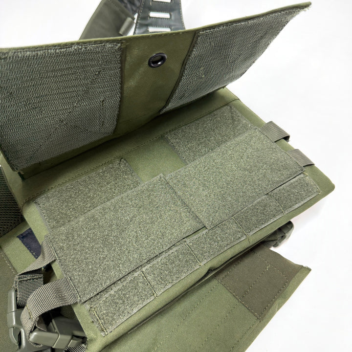 Air Raid Laser Cut MOLLE Plate Carrier with Triple Magazine Pouch