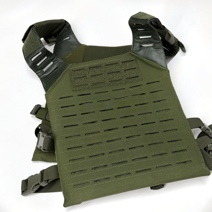 Air Raid Laser Cut MOLLE Plate Carrier with Triple Magazine Pouch