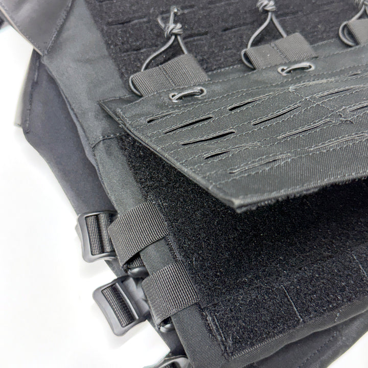 Air Raid Laser Cut MOLLE Plate Carrier with Triple Magazine Pouch