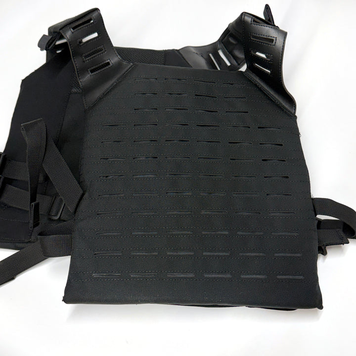 Air Raid Laser Cut MOLLE Plate Carrier with Triple Magazine Pouch