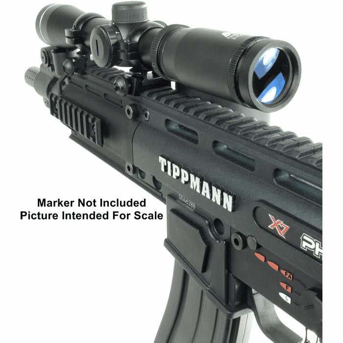 NcSTAR 2-7x32 Long Eye Relief Series Scope with Red Illuminated Reticle