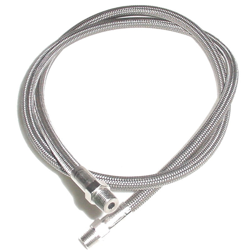 RPM Stainless Steel Braided Hose Line with 1/8" NPT Male Ends
