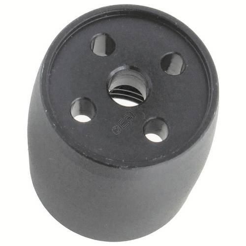 Vertical Adapter (fine matte black) - Kingman Part #VRT026