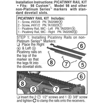 Tippmann Picatinny / Weaver Rail Kit []