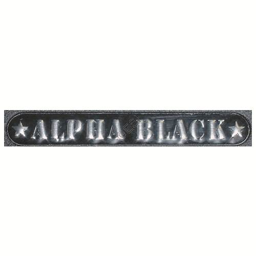Name Plate - Alpha Black - US Army Part 