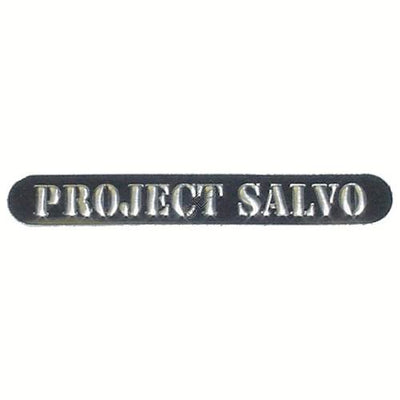 Name Plate - Project Salvo - US Army Part #TA06042