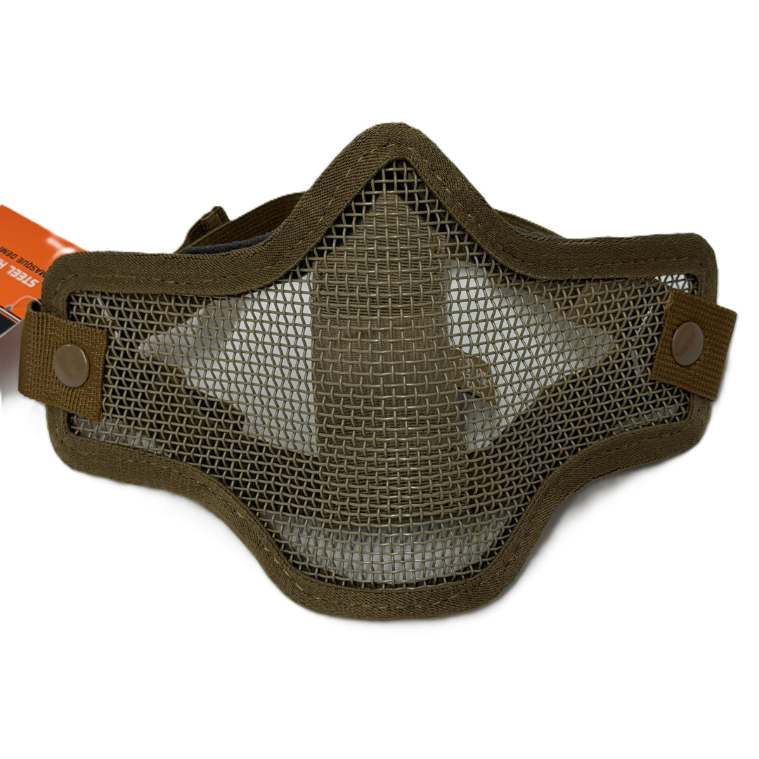 Air Raid Steel Mesh Half Face Mask