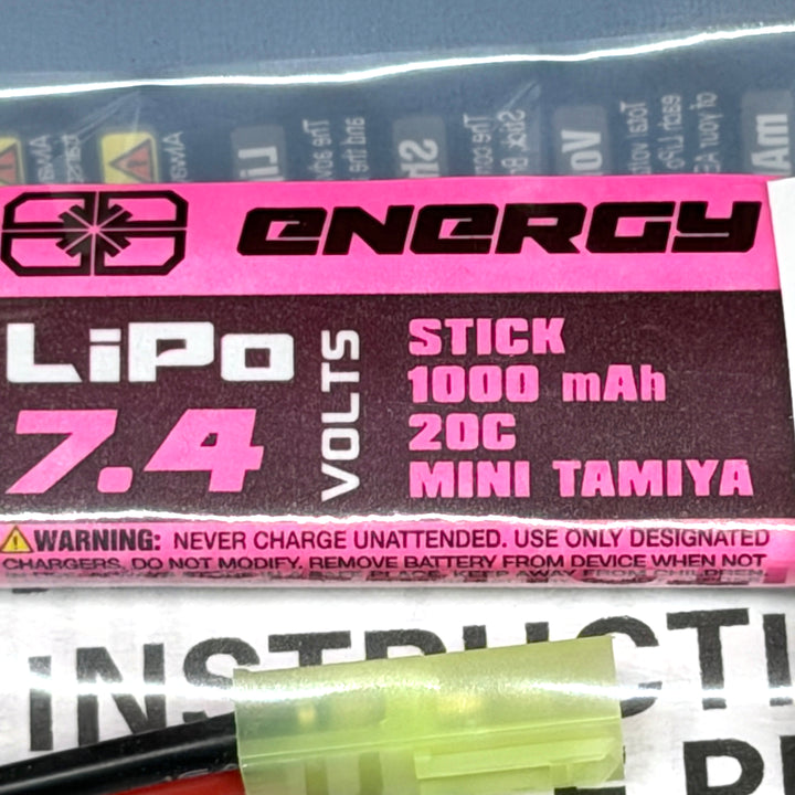 Air Raid Airsoft LiPo Battery 7.4V
