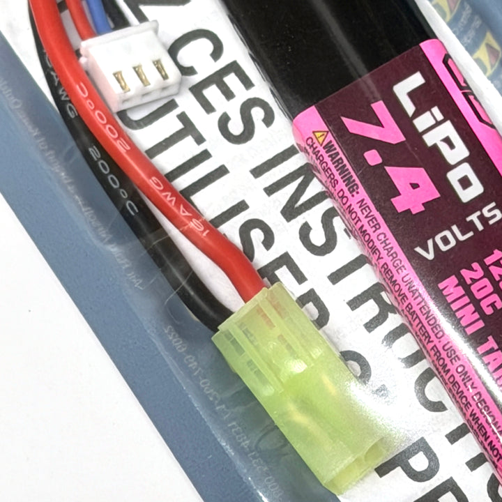 Air Raid Airsoft LiPo Battery 7.4V