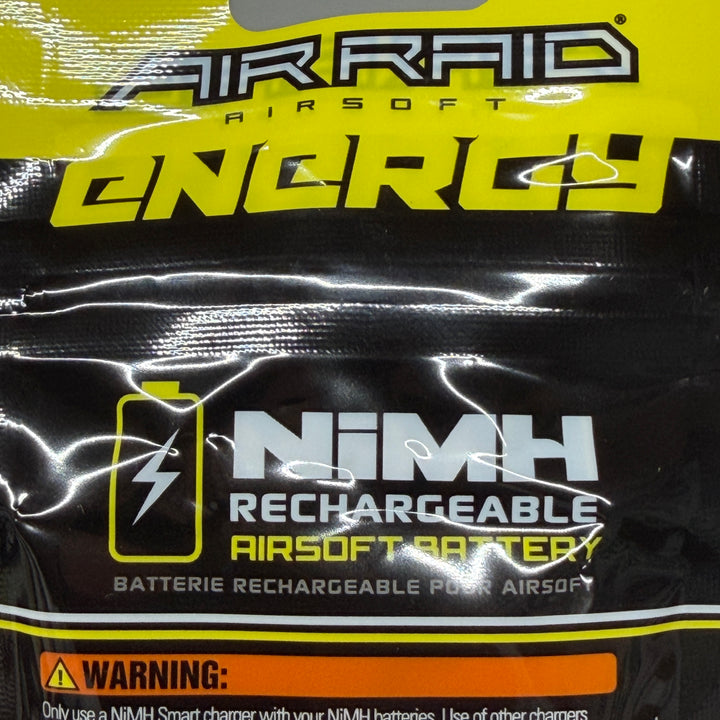 Air Raid Airsoft NiMH Battery 9.6V with Charger Combo Kit