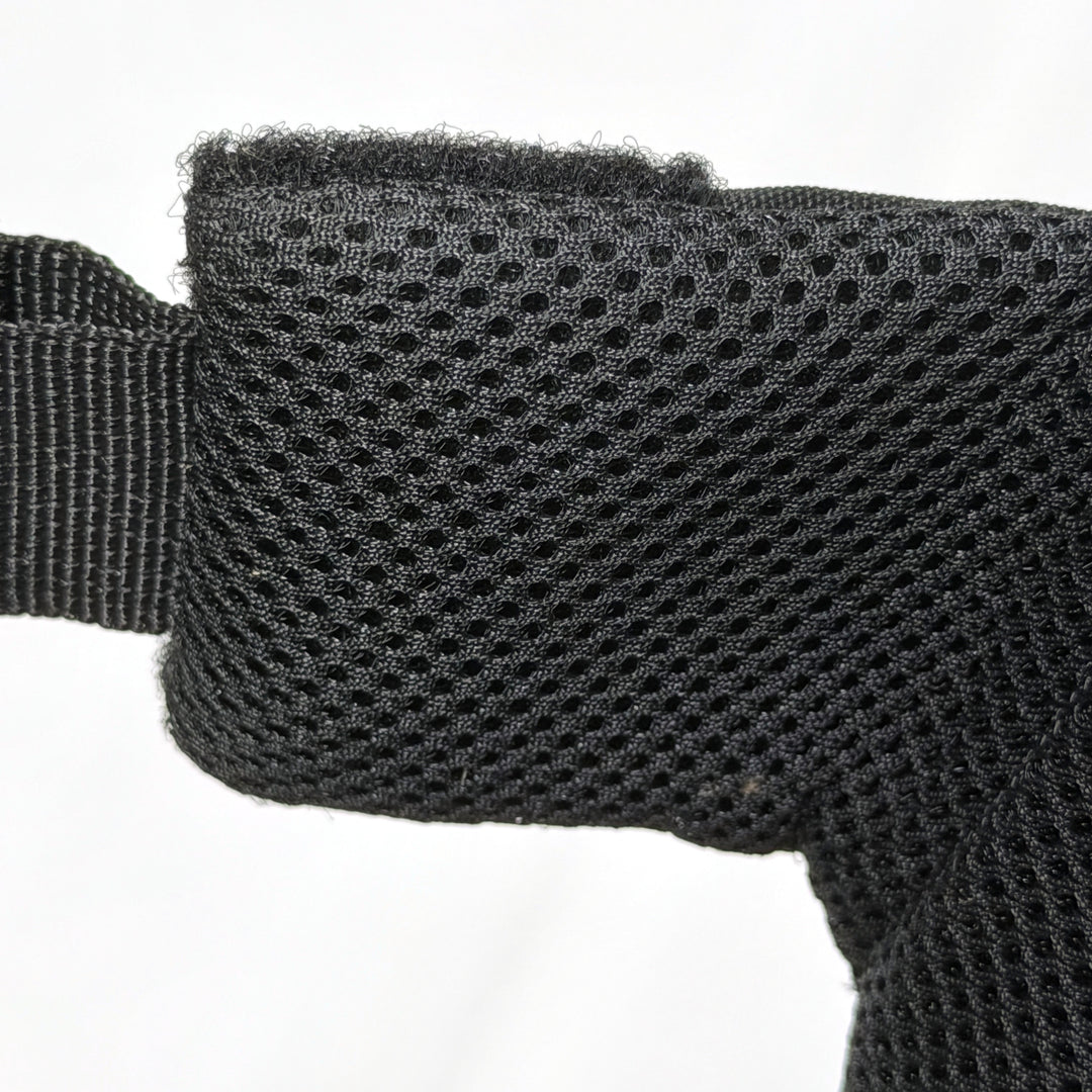 Air Raid Steel Mesh Half Face Mask with Soft Side Ears