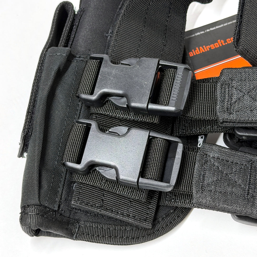Air Raid Adjustable Drop Leg Pistol Holster