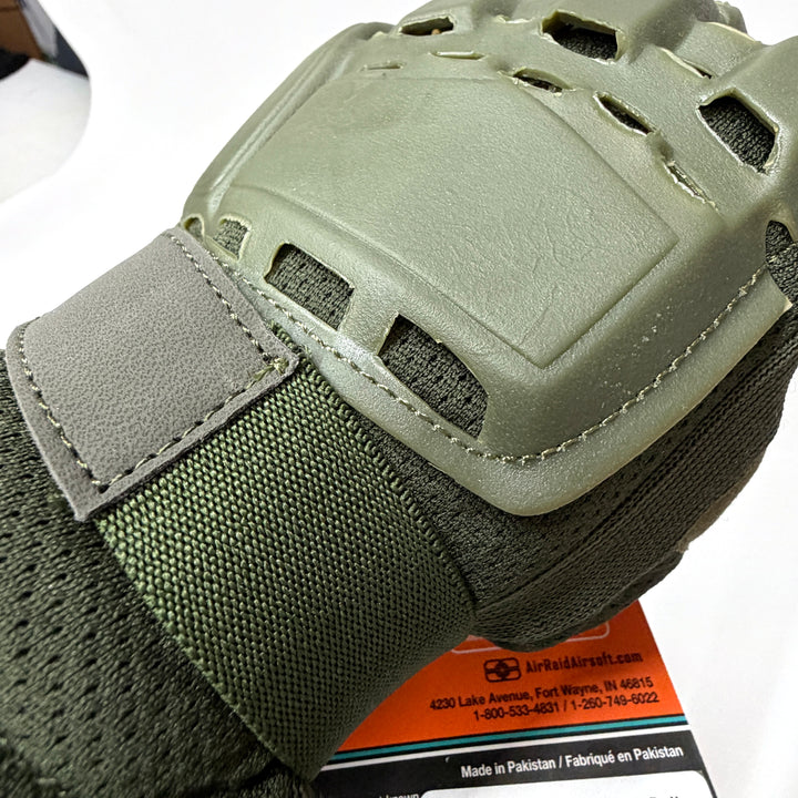 Air Raid Full Finger Armor Gloves