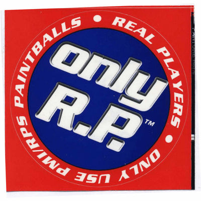 PMI 'Only R.P.' Round Sticker