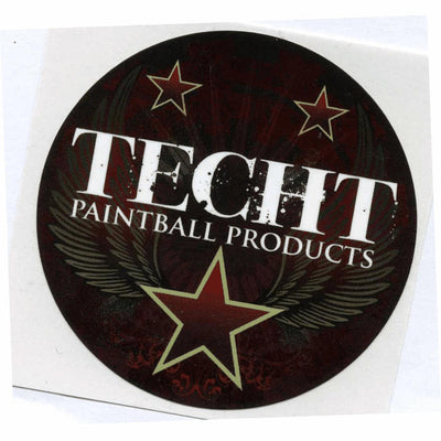 TechT Paintball Products 'TechT' Circle Sticker