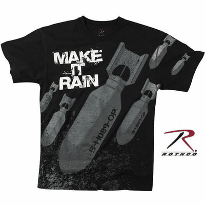 Rothco 'Make It Rain' Bombs Tshirt