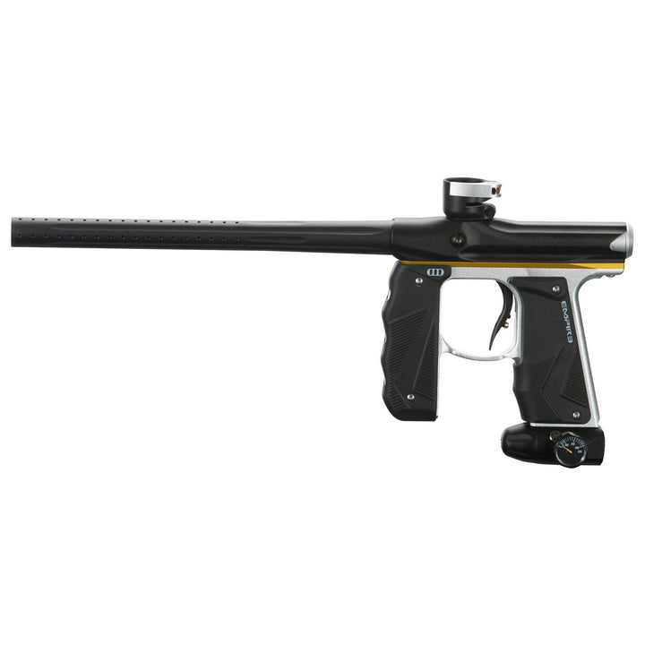 Empire Mini GS Paintball Marker - Dust Black / Silver / Yellow