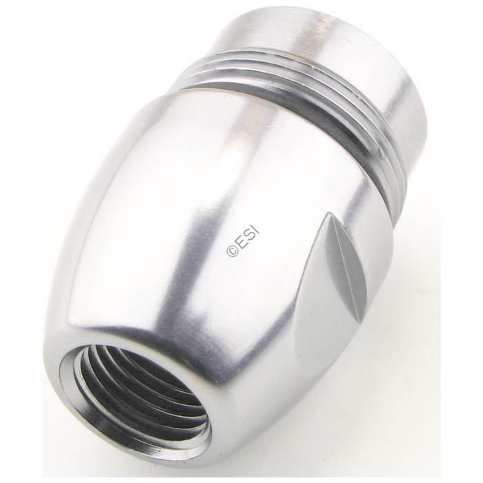 Striker Plug Threaded (polished titanium) - Kingman Part #STP029