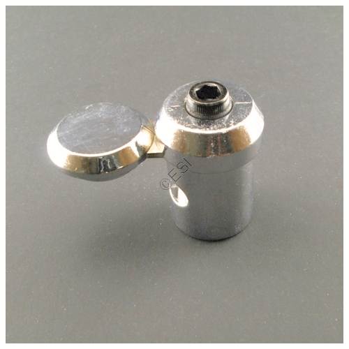 Back Plug - Silver - Kingman Part #23GA