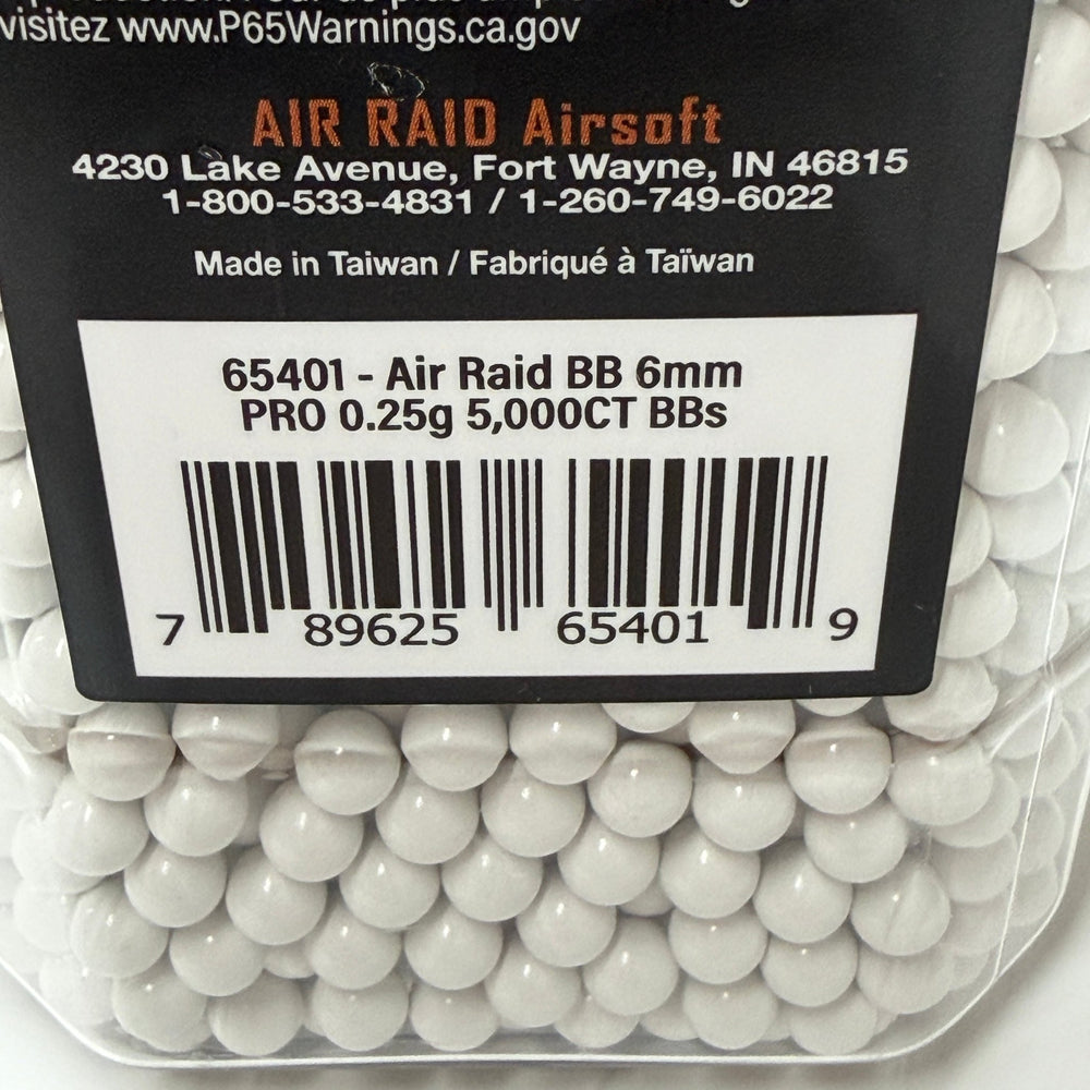 Air Raid 6mm Pro Airsoft BBs - TippmannParts