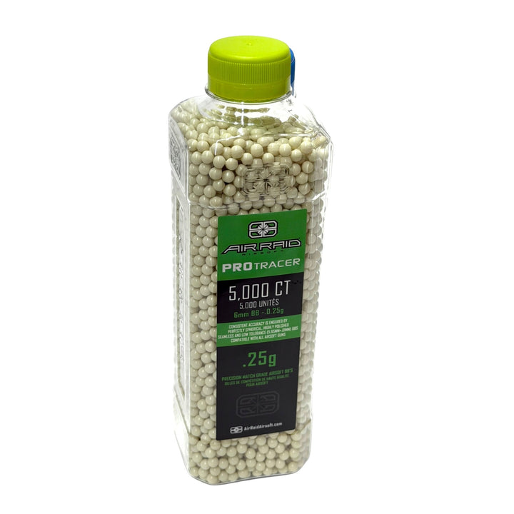 Air Raid 6mm Pro Glow In The Dark Tracer Airsoft BBs - TippmannParts