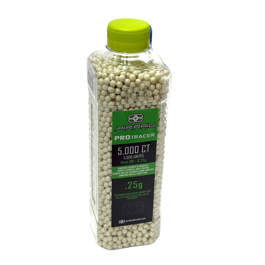 Air Raid 6mm Pro Glow In The Dark Tracer Airsoft BBs - TippmannParts