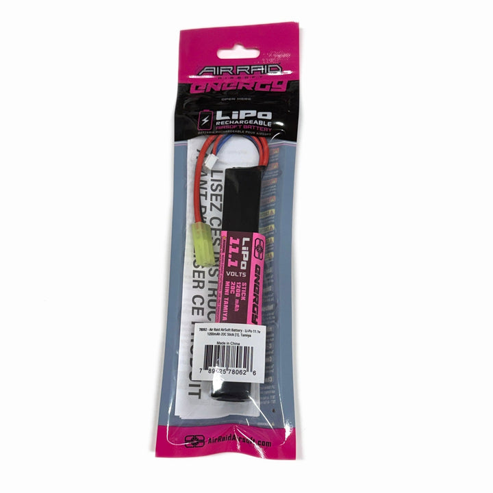Air Raid Airsoft LiPo Battery 11.1V - TippmannParts