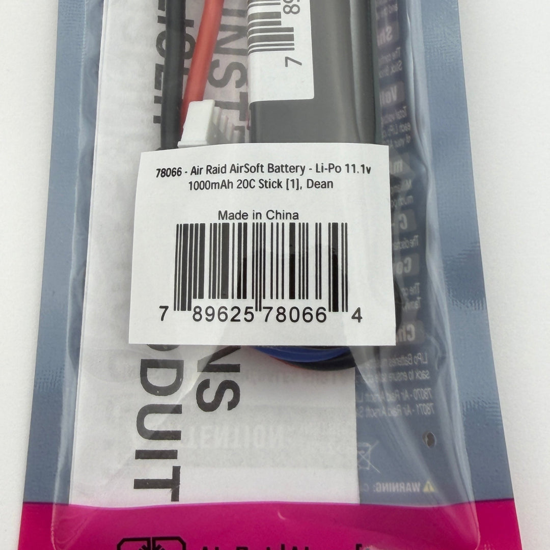 Air Raid Airsoft LiPo Battery 11.1v - TippmannParts