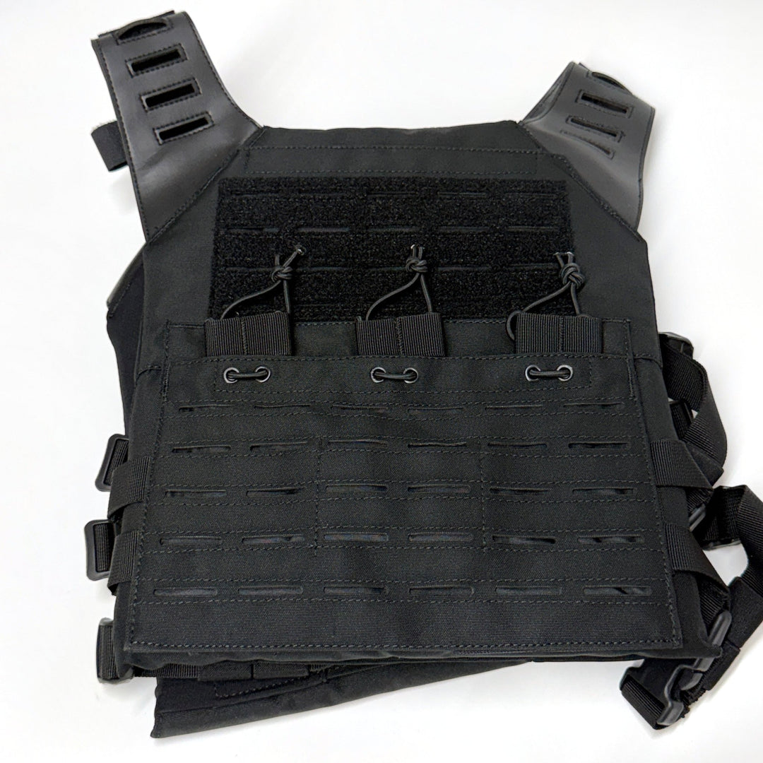 Air Raid Laser Cut MOLLE Plate Carrier with Triple Magazine Pouch - TippmannParts