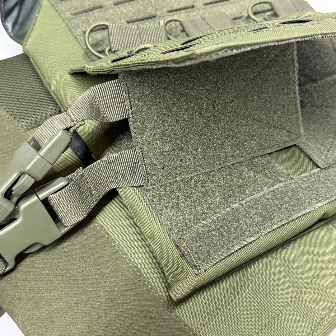 Air Raid Laser Cut MOLLE Plate Carrier with Triple Magazine Pouch - TippmannParts