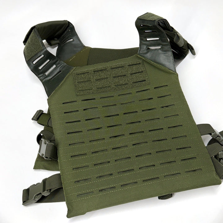 Air Raid Laser Cut MOLLE Plate Carrier with Triple Magazine Pouch - TippmannParts