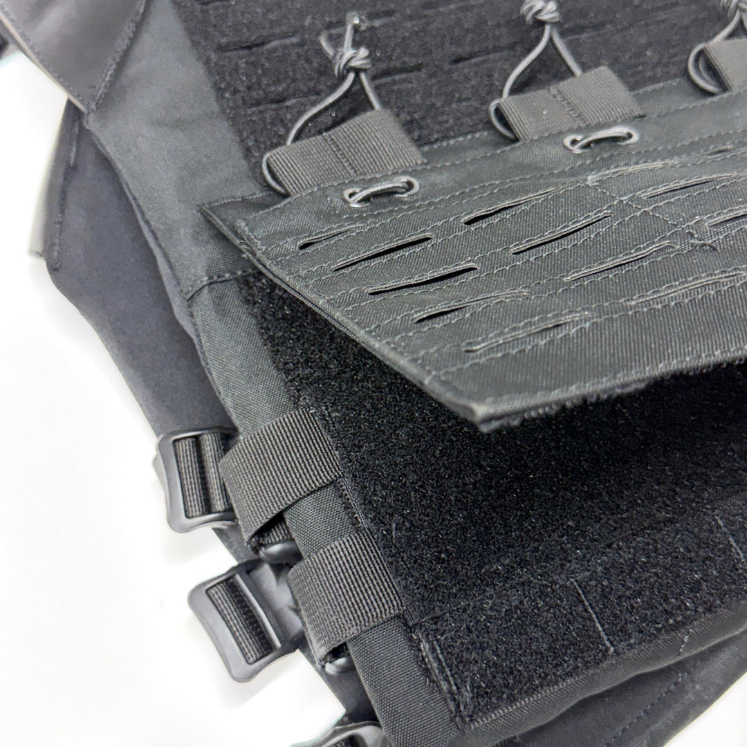 Air Raid Laser Cut MOLLE Plate Carrier with Triple Magazine Pouch - TippmannParts