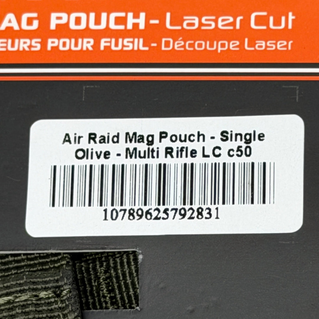 Air Raid Laser Cut Single Rifle Magazine MOLLE Pouch - TippmannParts