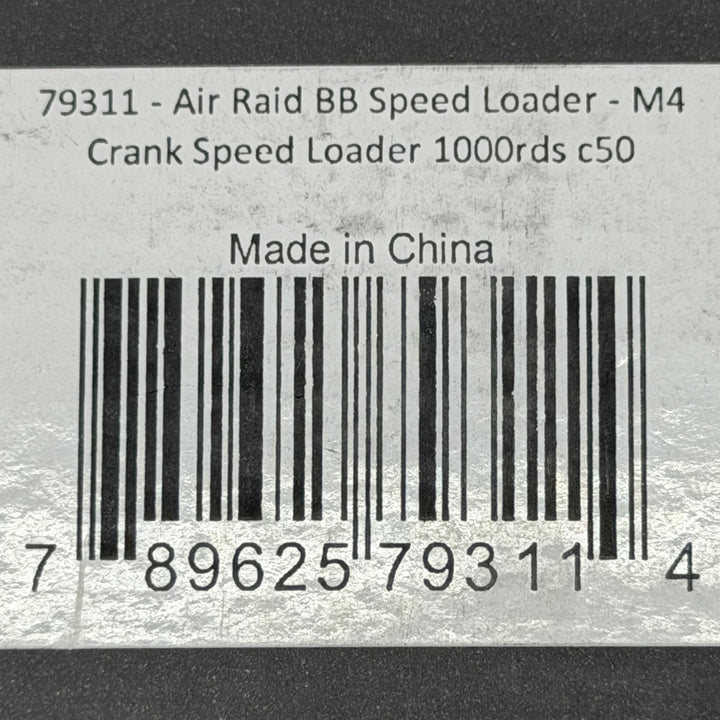 Air Raid M4 Crank Airsoft BB Speed Loader - TippmannParts