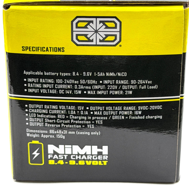 Air Raid NiMh Wall Charger 8.4v/9.6v - TippmannParts