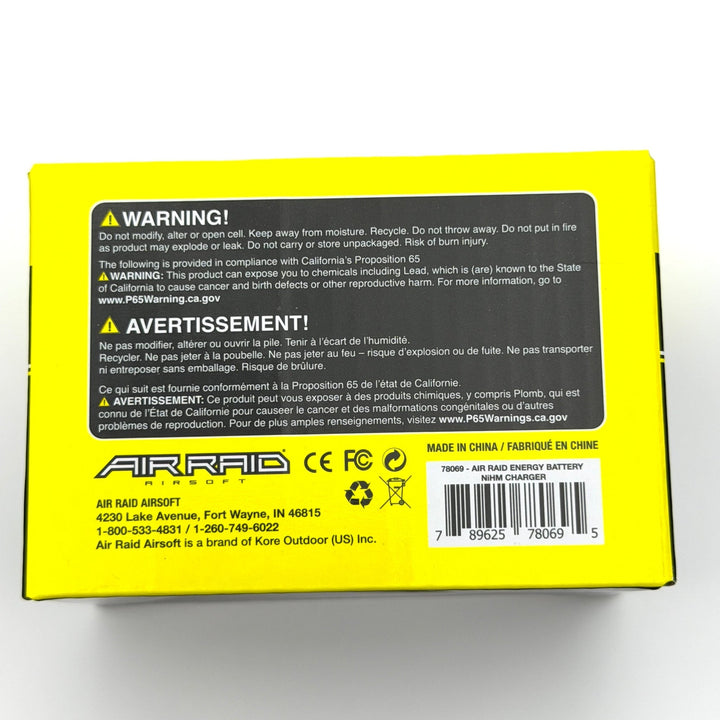 Air Raid NiMh Wall Charger 8.4v/9.6v - TippmannParts