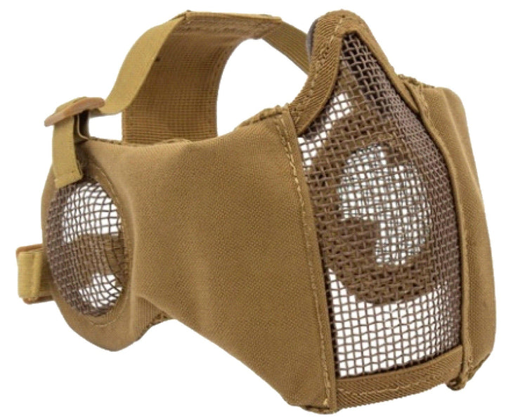 Air Raid Steel Mesh Half Face Mask with Ears - TippmannParts