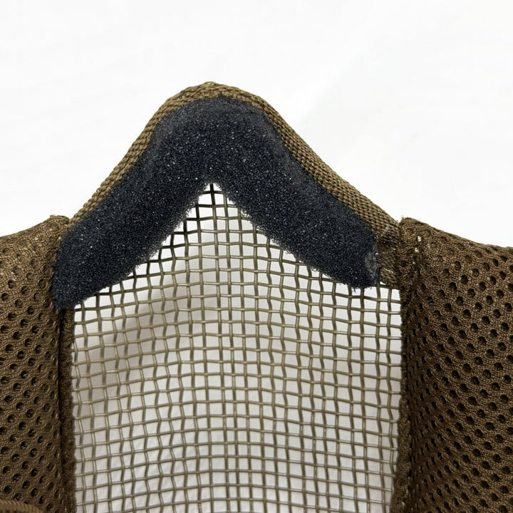 Air Raid Steel Mesh Half Face Mask with Soft Side Ears - TippmannParts