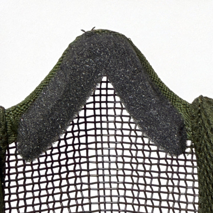 Air Raid Steel Mesh Half Face Mask with Soft Side Ears - TippmannParts