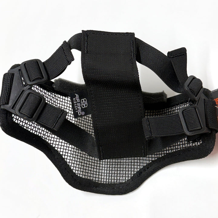 Air Raid Steel Mesh Half Face Mask - TippmannParts